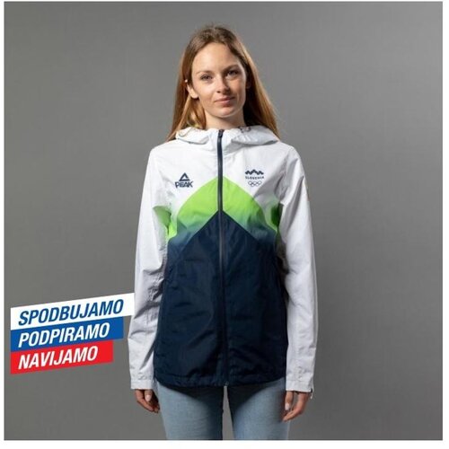 Peak Ženska jakna s kapuco ZFA4206, modro - bela, velikost XL Cene