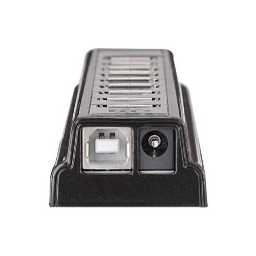  USB HUB --> 10x USB 2.0, Bus/AC Powered, Manhattan 161572 Cene