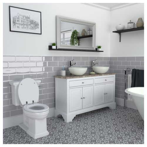 Bemis Sporospu&amp;scaron;tajuća WC daska Cottage CL white Slike