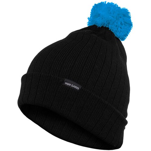 Urban Classics Accessoires Contrasting Bobble blk/tur beanie Cijene