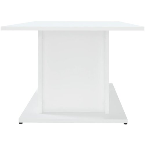  Stolić za kavu bijeli 102 x 55,5 x 40 cm konstruirano drvo Slike