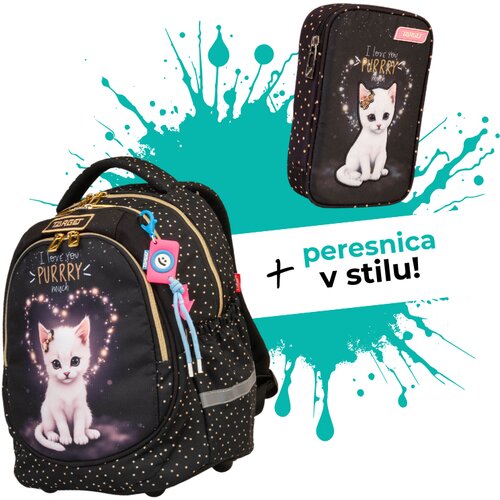 Target Komplet Glam Kitten: nahrbtnik + peresnica Cene