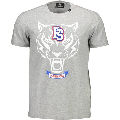Plein Sport SHORT SLEEVE T-SHIRT MEN GREY Slike