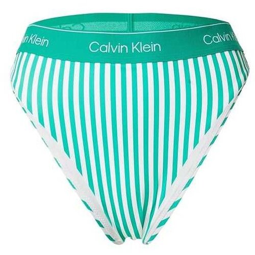 Calvin Klein prugasti zeleni bikini Cene