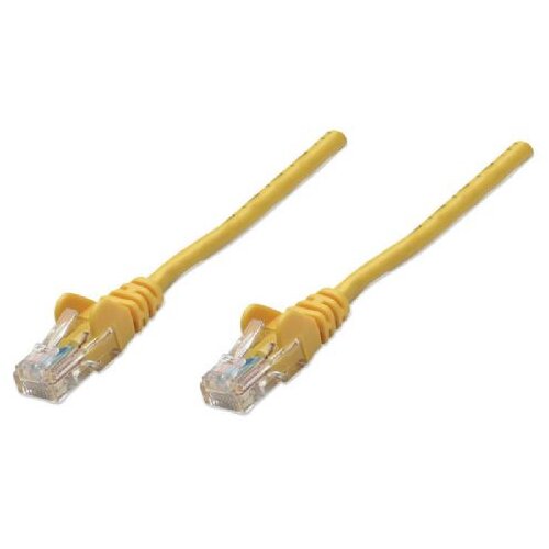 Intellinet CAT5e UTP 0,5m rumen mrežni priključni patch kabel Cene