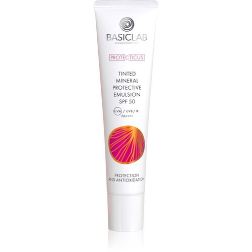 BasicLab Dermocosmetics Protecticus za&scaron;titna emulzija za osjetljivu kožu lica sklonu crvenilu SPF 50+ 40 ml Cijene
