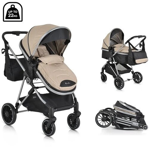 Cangaroo Kombinovana kolica za bebe Kali Beige Cene