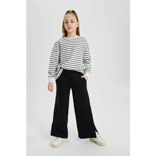 Defacto Girl Wide Leg Trousers with Wide Slits