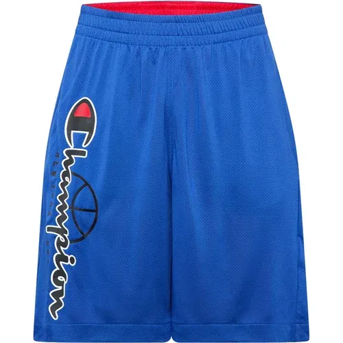 Champion Authentic Athletic Apparel Športne hlače modra / mornarska / rdeča / bela