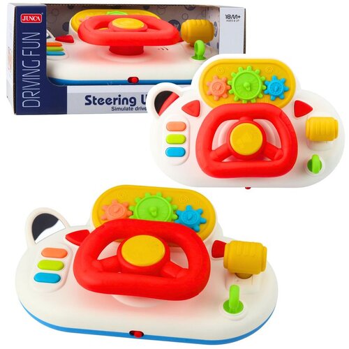  Driving Simulator for Toddlers Interactive Steering Wheel Lights Sounds Cene