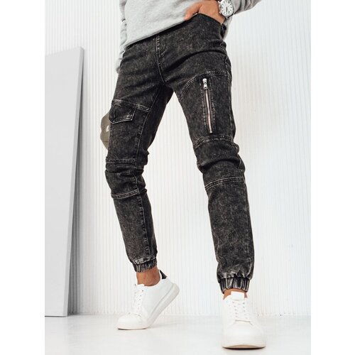 DStreet Spodnie męskie jeansowe joggery czarne Cijene