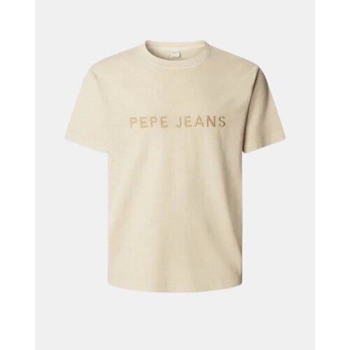 PepeJeans Majice s kratkimi rokavi PM5010162 MEYER TEE Bež Cene