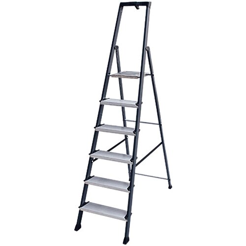 Krause aluminijasta lestev 5+1 (delovna višina: 3,25 m, nosilnost: 150 kg) Cene