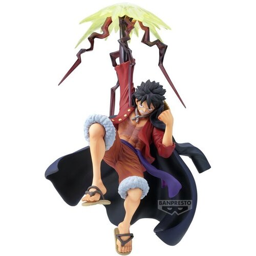 Banpresto One Piece Monkey D. Luffy Figura - Battle Record, 15 cm Slike