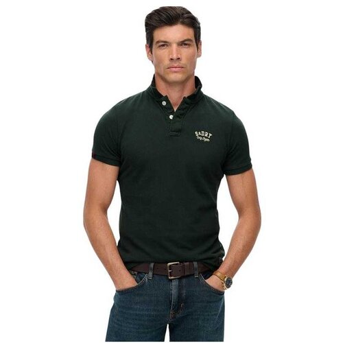 Superdry tamnozelena mu&amp;scaron;ka polo majica Slike