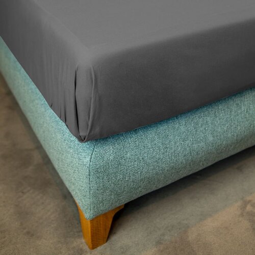 Cotton Box čaršav CB 160x220 - Dark Grey Cene