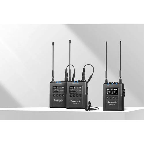 Saramonic UwMic9S Kit2 3.5mm/XLR UHF Wireless Lav. bubica mikrofon (1xRX9S, 2xTX9S)