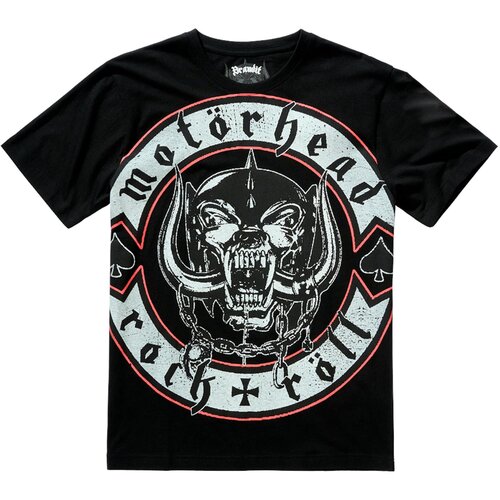 Brandit Men&amp;#039;s T-shirt Mot&amp;ouml;rhead MenTee Rock&amp;#039;n R&amp;ouml;ll black Slike