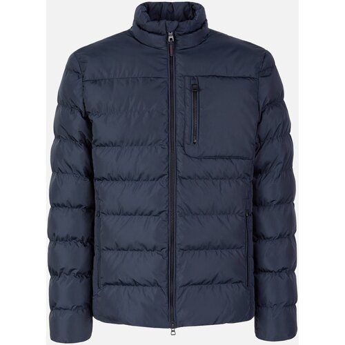 Geox Dark Blue Men's Down Jacket Snake - Mens Cene