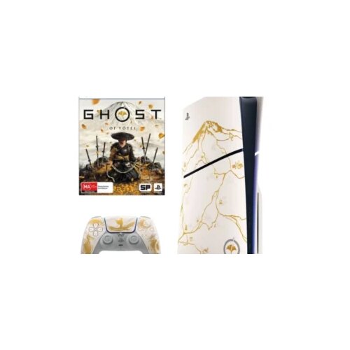 Konzola Playstation 5 Slim Ghost of Yotei Gold Limited Edition Bundle Slike
