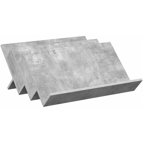 vidaXL Regal za revije Betonsko siva 65 x 53 x 28,5 cm Konstruiran les, (5000214261) Cene