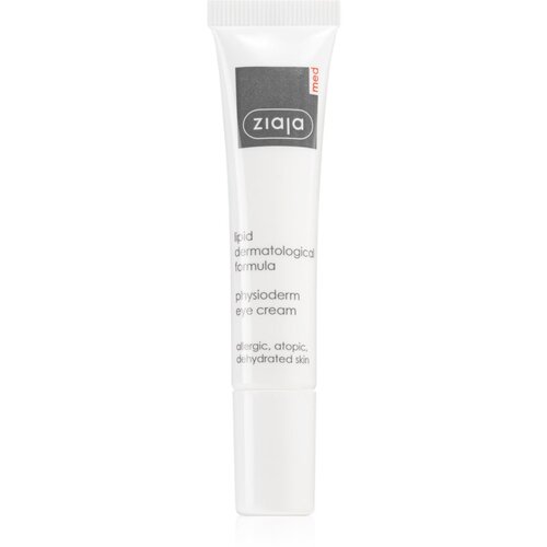 Ziaja Med Lipid Treatment Physioderm krema za oči za zelo občutljivo in alergično kožo 15 ml za ženske Cene