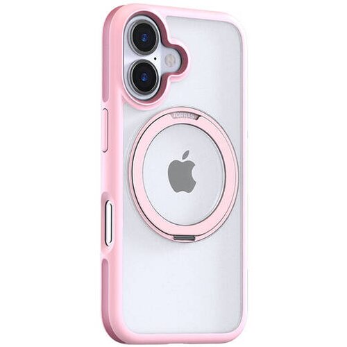 Torras Ostand R Fusion Case za iPhone 16 (Roza) Slike