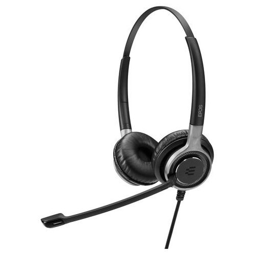 Sennheiser Casque EPOS I IMPACT SC 665 USB - C&acirc;bl&eacute; - Noir, Argent, (5000510469) Cene