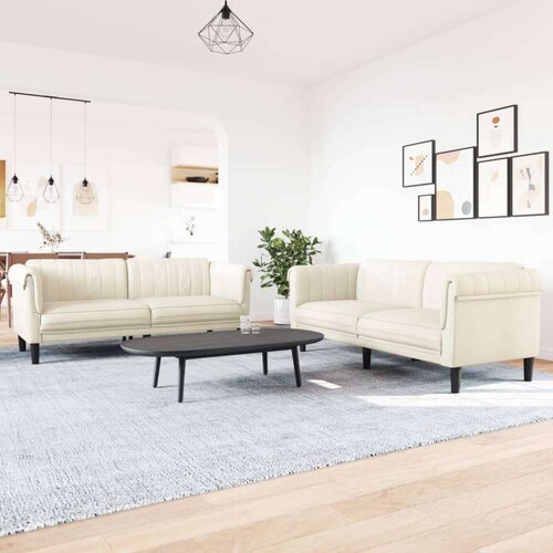  2-dijelni set sofa krem baršunasti Cijene