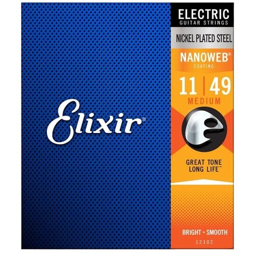 Elixir 12102 Nanoweb 011-049 Žice za električnu gitaru Cene