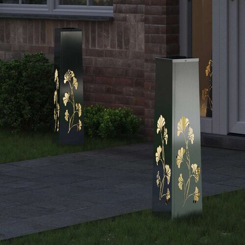  Solarna LED svjetlost za stazu 2 pcs Galvanizirano Slike