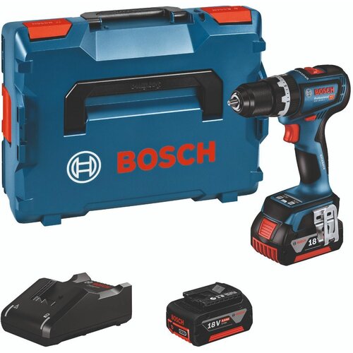 Bosch aku vibraciona bušilica-odvrtač gsb 18V-90 c u l-boxx 136 sa 2 x 5/0 ah li-ion /brzi punjač Cene