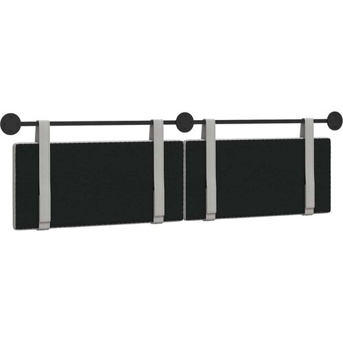  Držeće uzglavlje Zidne Oblačnosiva 190 x 55 x 5 cm tkanina - Siva boja oblaka 180 cm bez LED svjetla Slike