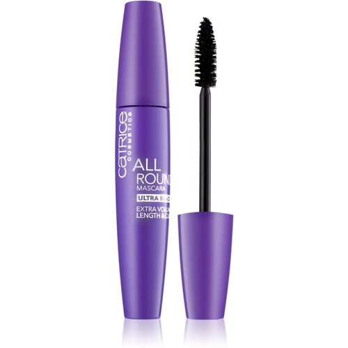 Catrice allround vodoodporna maskara za podaljševanje in privihanje trepalnic 11 ml odtenek 010 Ultra Black Cene