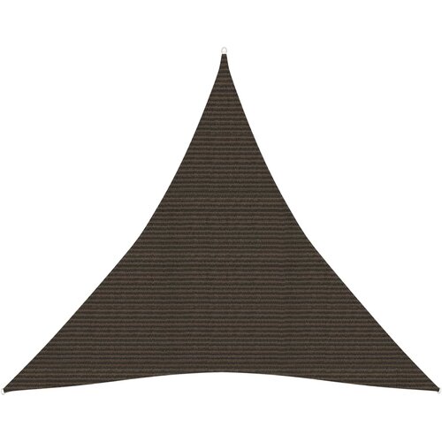 vidaXL Senčno jadro 160 g/m² rjavo 4x4x4 m HDPE Cene