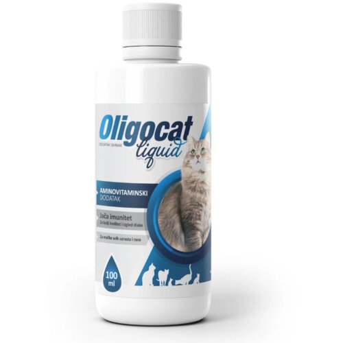 Interagrar dodatak ishrani za mačke oligocat liquid 100ml Slike