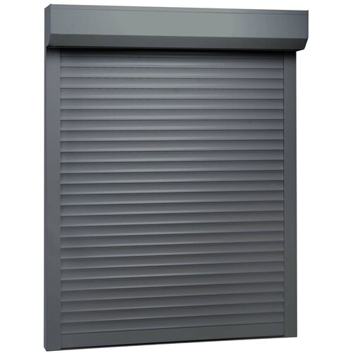 vidaXL rolete iz aluminija 110x130 cm antracitne Cene