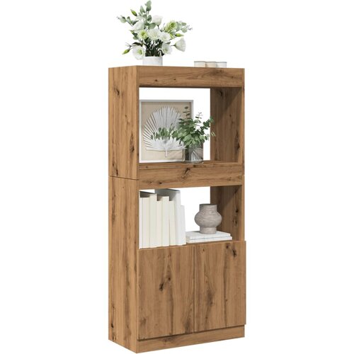 Furnova Visoka omara artisan hrast 63x33x140 cm inženirski les, (21954168) Cene