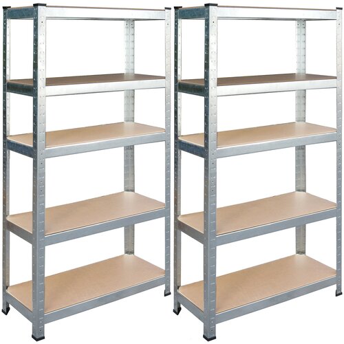 Janshop Humberg metalni set polica za odlaganje, 2 komada, 180 x 90 x 40 cm, HR-812 Cijene