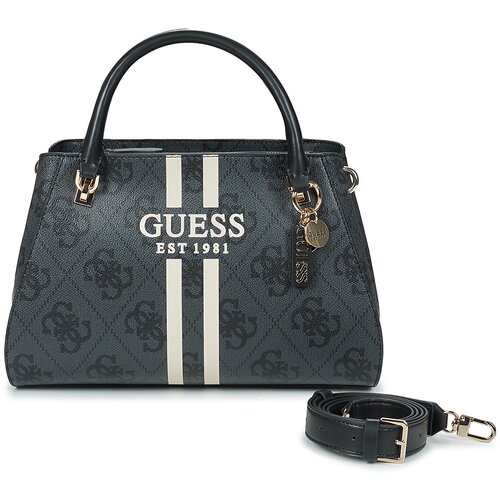 Guess Ročne torbice NOELLE II LUXURY SATCHEL Črna Slike