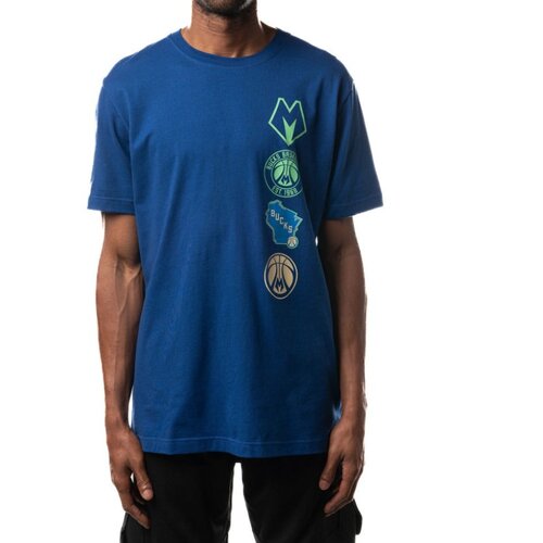 New Era mu&amp;scaron;ka Milwaukee Bucks City Edition 2023 majica Slike