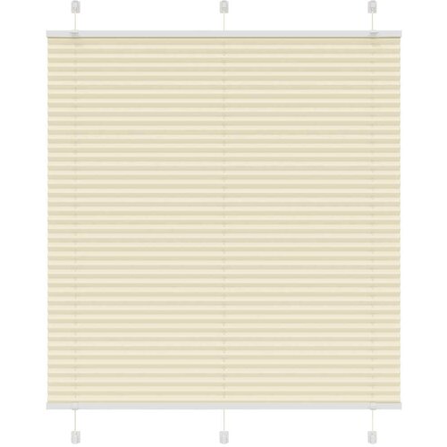 vidaXL Plisirana žaluzija Cream 120x150 cm Širina tkanine 119,4 cm Cene