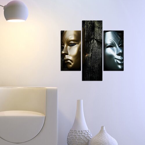 Wallity Set slika 3MDF-007, 3 Dela Cene