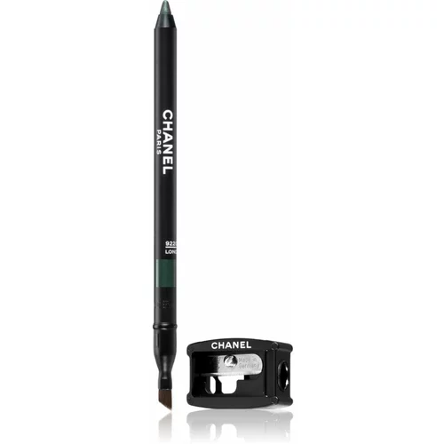 Chanel Le Crayon Yeux svinčnik za oči s čopičem odtenek 71 Black Jade 1 g