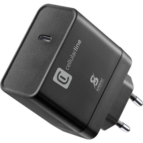 Cellular Line HI&amp;scaron;NI POLNILEC USB-C 65W PD, čRN Slike