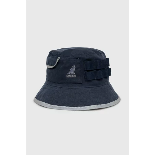 Kangol Pamučni šešir boja: tamno plava, pamučni