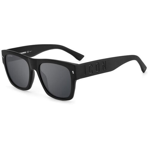 Dsquared2 ICON0004/S 003/T4 ONE SIZE (55) Črna/Siva Slike
