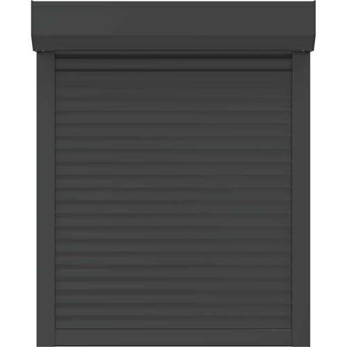  Roletna Antracit 80 x 100 cm Aluminij i poliuretan Slike