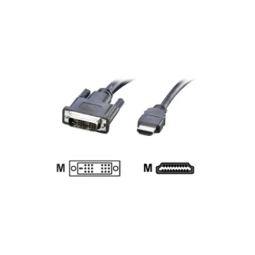 Roline DVI / HDMI priključni kabel DVI-D 18+1-polni utikač, HDMI A utikač 5.00 m crna 5552-04-11T00:00:00.000+02:00 sa z