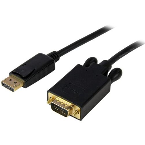 StarTech.com DP2VGAMM15B prilagodnik za video kabel 4,6 m DisplayPort VGA (D-Sub) Crno Cene